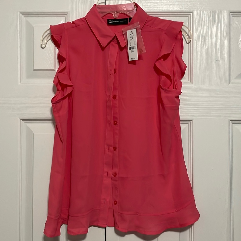 Pink blouse